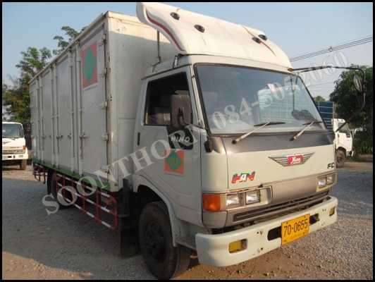 ขายด่วน รถบรรทุก 6 ล้อ HINO FC2W  120 แรง ซุบเปอร์เสี่ย รถห้างแท้(ตู้ 10 บาน ไม่มีเสากลาง) รถสภาพสวย พร้อมใช้ ราคาสุดคุ้ม