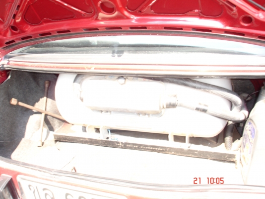 sunny 1300 เปลี่ยนเครื่องหัวฉีด แก้ส lpg ลงเล่มแล้ว