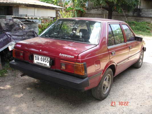 sunny 1300 เปลี่ยนเครื่องหัวฉีด แก้ส lpg ลงเล่มแล้ว