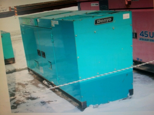 ขายเครื่องปั่นไฟ Denyo 60 Sph นำเข้าจากประเทศญี่ปุ่น
