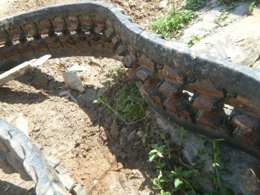 แทร็ครถแบคโฮ สำหรับรถแบคโฮ ยี่ห้อ KOMATSU PC20,PC30 (มีข้างเดียว) แทร็ครถแบคโฮ สำหรับรถแบคโฮ ยี่ห้อ KOMATSU PC20,PC30 (มีข้างเดียว)