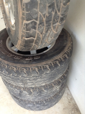 แม็กพร้อมยาง ขอบ15 6รู ยางโฟร์วิล