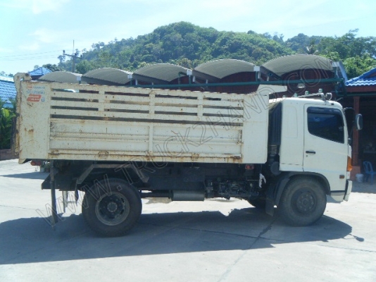 รถบรรทุก 6 ล้อดั๊มพ์ ยี่ห้อ HINO รุ่น FG8J 220 แรงม้า วิ่งได้ 60,101 กิโล รถบรรทุก 6 ล้อดั๊มพ์ ยี่ห้อ HINO รุ่น FG8J 220 แรงม้า วิ่งได้ 60,101 กิโล