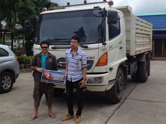 รถบรรทุก 6 ล้อดั๊มพ์ ยี่ห้อ HINO รุ่น FG8J 220 แรงม้า วิ่งได้ 60,101 กิโล รถบรรทุก 6 ล้อดั๊มพ์ ยี่ห้อ HINO รุ่น FG8J 220 แรงม้า วิ่งได้ 60,101 กิโล