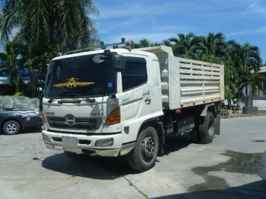 รถบรรทุก 6 ล้อดั๊มพ์ ยี่ห้อ HINO รุ่น FG8J  220 แรงม้า วิ่งได้ 60,101 กิโล