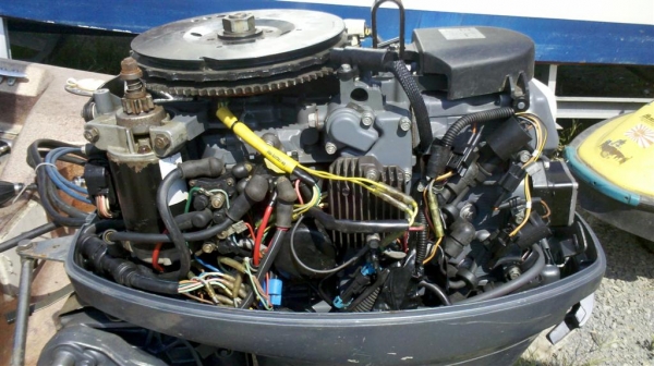 Yamaha 3สูบ 30แรงม้า 4จังหวะ มีทริมและสตาร์ทไฟฟ้า