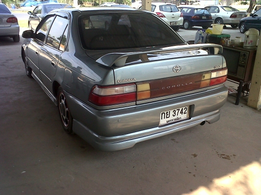 ขายรถAE101พร้อมใช้ ขายตามสภาพ จดปี38 เกียร์ออโต้ กุนแจรีโมท กระจกไฟฟ้า ข้างผับเก็บได้