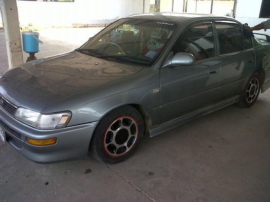 ขายรถAE101พร้อมใช้ ขายตามสภาพ จดปี38 เกียร์ออโต้ กุนแจรีโมท กระจกไฟฟ้า ข้างผับเก็บได้