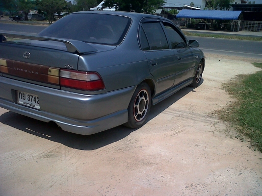 ขายรถAE101พร้อมใช้ ขายตามสภาพ จดปี38 เกียร์ออโต้ กุนแจรีโมท กระจกไฟฟ้า ข้างผับเก็บได้