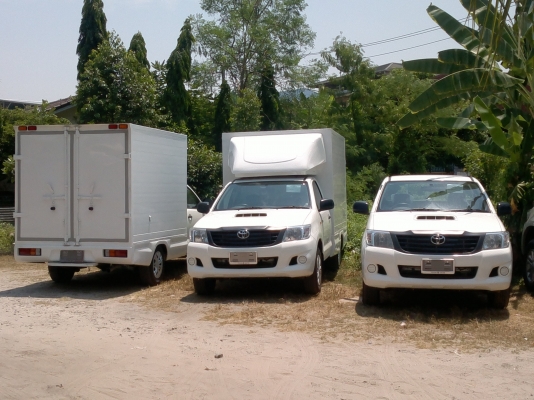 รับต่อตู้แห้ง อลูมิเนียม 1-4 ประตู toyota vigo รับต่อตู้แห้ง อลูมิเนียม 1-4 ประตู toyota vigo