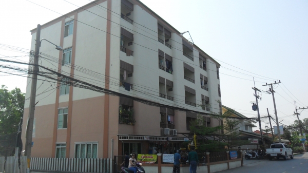 ขายด่วน อพาร์ทเมนท์สร้างใหม่ 5 ชั้น 64ห้อง ใก้ลชุมชน