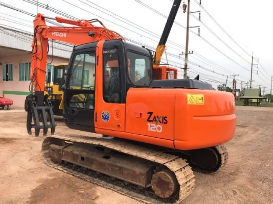 ขายรถแบคโฮ HITACHI ZX120 พร้อมหัวคีบไม้ คอนโทรลสั้น รถนอกนำเข้าจากญี่ปุ่น สภาพสวยพร้อมใช้ ขายรถแบคโฮ HITACHI ZX120 พร้อมหัวคีบไม้ คอนโทรลสั้น รถนอกนำเข้าจากญี่ปุ่น สภาพสวยพร้อมใช้