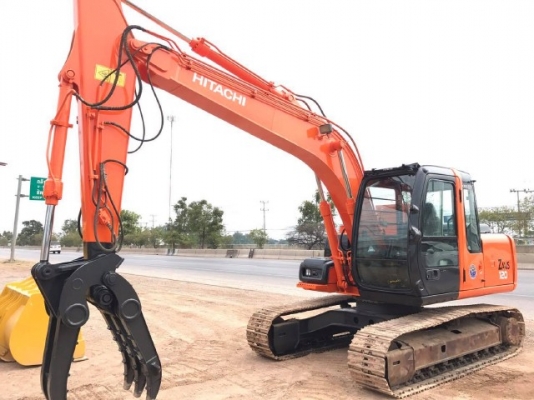 ขายรถแบคโฮ HITACHI ZX120 พร้อมหัวคีบไม้ คอนโทรลสั้น รถนอกนำเข้าจากญี่ปุ่น สภาพสวยพร้อมใช้