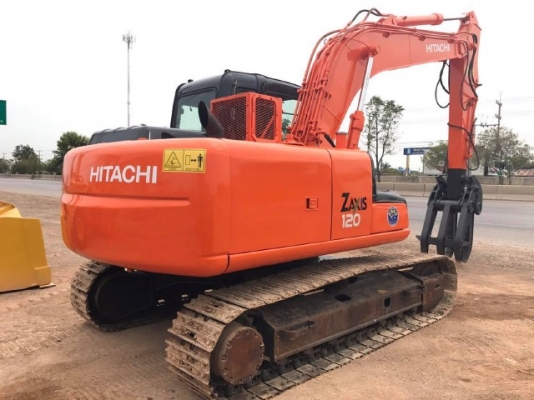 ขายรถแบคโฮ HITACHI ZX120 พร้อมหัวคีบไม้ คอนโทรลสั้น รถนอกนำเข้าจากญี่ปุ่น สภาพสวยพร้อมใช้ ขายรถแบคโฮ HITACHI ZX120 พร้อมหัวคีบไม้ คอนโทรลสั้น รถนอกนำเข้าจากญี่ปุ่น สภาพสวยพร้อมใช้