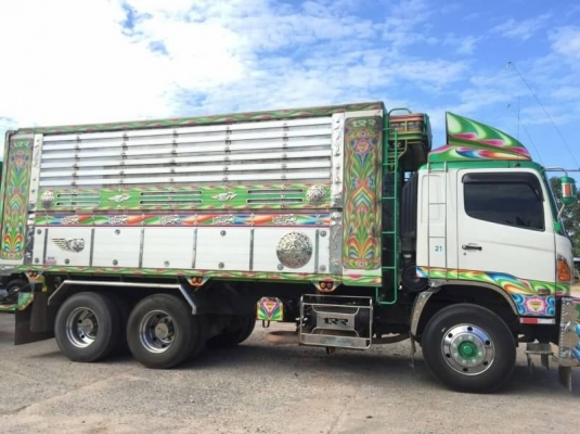 ขาย HINO 344 พ่วงแม่ลูก กระบะเนียมคอกเกษตรดั๊ม อู่ ไทยรุ่งเรือง รถปี 57 ( มี 2 พ่วง ) ขาย HINO 344 พ่วงแม่ลูก กระบะเนียมคอกเกษตรดั๊ม อู่ ไทยรุ่งเรือง รถปี 57 ( มี 2 พ่วง )
