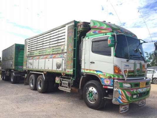 ขาย HINO 344 พ่วงแม่ลูก กระบะเนียมคอกเกษตรดั๊ม อู่ ไทยรุ่งเรือง รถปี 57 ( มี 2 พ่วง ) ขาย HINO 344 พ่วงแม่ลูก กระบะเนียมคอกเกษตรดั๊ม อู่ ไทยรุ่งเรือง รถปี 57 ( มี 2 พ่วง )