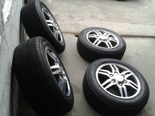 ล้ออีสุ ขอบ16นิ้ว6รู พร้อมยาง ชุดนี้ ราคา 5700 บาท ล้ออีสุ ขอบ16นิ้ว6รู พร้อมยาง ชุดนี้ ราคา 5700 บาท