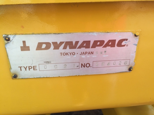 รถบดขนาด7ตัน เบรคดาวน์ DYNAPAC CC21 เอกสารเล่มทะเบียน รถบดขนาด7ตัน เบรคดาวน์ DYNAPAC CC21 เอกสารเล่มทะเบียน