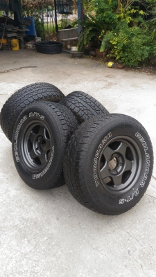 ขายล้อลาย Breadley V 16x8 ออฟ 0 พร้อมยาง AT