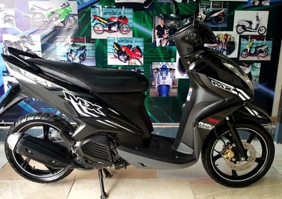 MIO 125 i mx สีดำ อมตะ รุ่นล้อแมกซ์ขอบขาว ระบบหัวฉีดอัจฉริยะYMJET-FI ประหยัดน้ำมัน แถม 3 รายการ 3290
