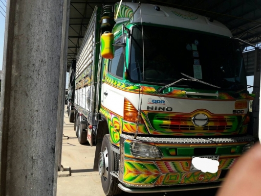ขาย HINO 344 พ่วงแม่ลูก กระบะเนียมคอกเกษตรดั๊ม อู่ ธนิกลการ รถปี 55 ขาย HINO 344 พ่วงแม่ลูก กระบะเนียมคอกเกษตรดั๊ม อู่ ธนิกลการ รถปี 55