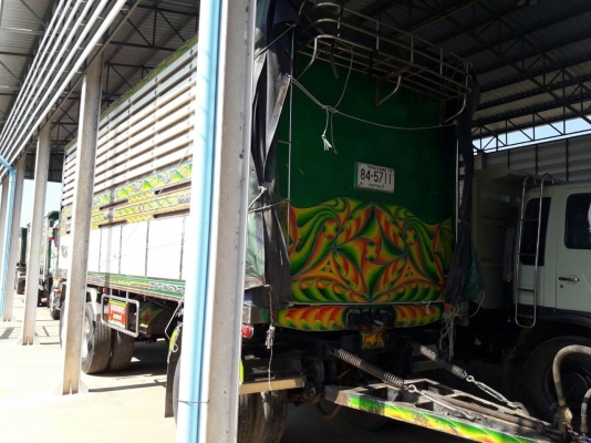 ขาย HINO 344 พ่วงแม่ลูก กระบะเนียมคอกเกษตรดั๊ม อู่ ธนิกลการ รถปี 55 ขาย HINO 344 พ่วงแม่ลูก กระบะเนียมคอกเกษตรดั๊ม อู่ ธนิกลการ รถปี 55