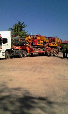 รับบริการขนส่งสินค้า และเครื่งจักรกล ทุกชนิด มีประกันสินค้า ราคามิตรภาพ