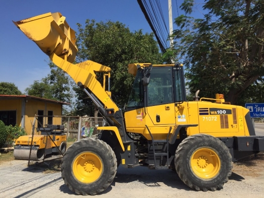 รถตัก KOMATSU WA100-5 นำเข้าจากญี่ปุ่น สวยจริง สดจริง รถตัก KOMATSU WA100-5 นำเข้าจากญี่ปุ่น สวยจริง สดจริง