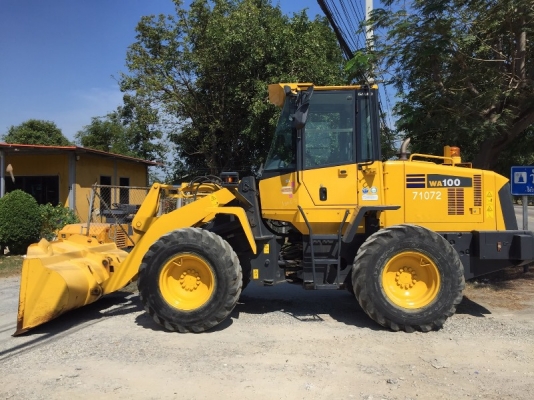 รถตัก KOMATSU WA100-5 นำเข้าจากญี่ปุ่น สวยจริง สดจริง รถตัก KOMATSU WA100-5 นำเข้าจากญี่ปุ่น สวยจริง สดจริง