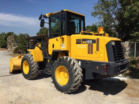 รถตัก KOMATSU WA100-5 นำเข้าจากญี่ปุ่น สวยจริง สดจริง รถตัก KOMATSU WA100-5 นำเข้าจากญี่ปุ่น สวยจริง สดจริง
