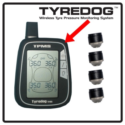 เครื่องวัดแรงดันลมยางอัจฉริยะ Tyredog TPMS รุ่น TD-1000A เครื่องวัดแรงดันลมยางอัจฉริยะ Tyredog TPMS รุ่น TD-1000A