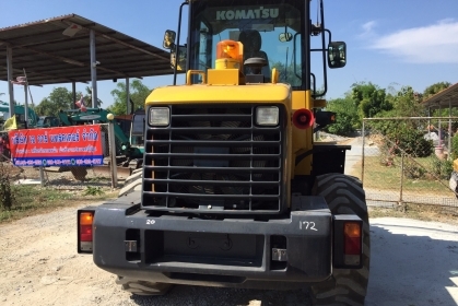 ขาย รถตักล้อยาง KOMATSU WA100-5 สวยแจ่ม ไร้ที่ติ นำเข้าจากญี่ปุ่น โทร.090-986-2521 อ๊อบ