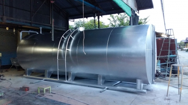 ขายถังน้ำมันใหม่ขนาด 20000 ลิตร ผลิตเอง เหล็กหนา ุ6 มม.