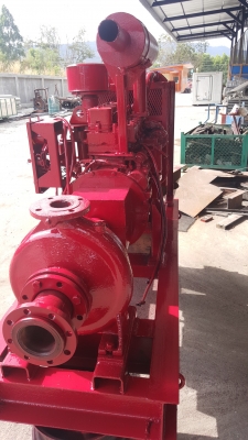 ขายปั๊มน้ำเครื่องยนต์แรงดันสูงใช้สำหรับดับเพลิง ราคา80,000 บาท