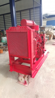 ขายปั๊มน้ำเครื่องยนต์แรงดันสูงใช้สำหรับดับเพลิง ราคา80,000 บาท