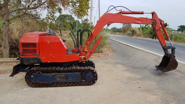 ขายด่วนรถแบคโฮKOMATSUโคมัสซูPC15-3เครื่องโคมัสซู3D75เครื่องดีปั่มแรงรถนอกเพิ่งนำเข้ามาใหม่ยังไม่เคยใช้งานในเมืองไทยเลย