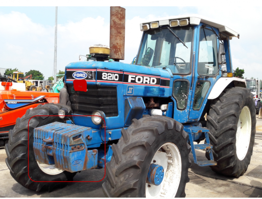 ขายเวทถ่วงหน้ารถไถฟอร์ดแท้นอก 1ชุด12แผ่น พร้อมหูลากและรางเวท และน๊อตจับยึดครบ 30000 บ.