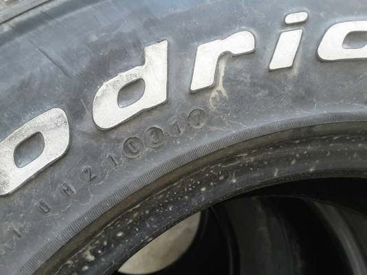 BF All USA. 245-75-16 ปี11 สภาพสวยๆ 1ชุด BF All USA. 245-75-16 ปี11 สภาพสวยๆ 1ชุด