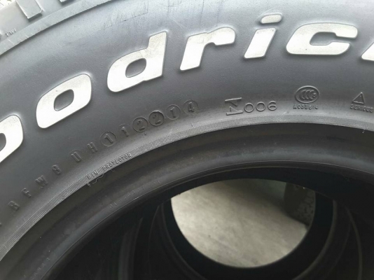 BF All USA. 265-75-16 ปี14 สภาพสวยๆ 1ชุด BF All USA. 265-75-16 ปี14 สภาพสวยๆ 1ชุด