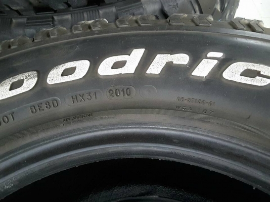 BF All USA. 265-75-16 ปี10 สภาพสวยๆ 1ชุด BF All USA. 265-75-16 ปี10 สภาพสวยๆ 1ชุด