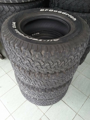 BF All USA. 265-75-16 ปี10 สภาพสวยๆ 1ชุด