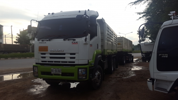 ISUZU DECA 360 ปี55 แม่ลูกดั้มสามมิตร ISUZU DECA 360 ปี55 แม่ลูกดั้มสามมิตร