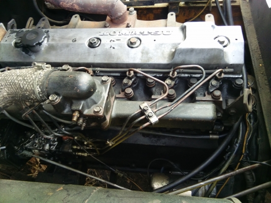 รถโฟล์คลิฟท์ Komatsu 3.5 ตันFD35T-5 เกียออโต้