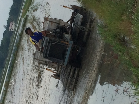 ขายรถตีดินพร้อมเทรนเลอร์