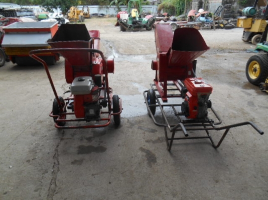 เครื่องย่อยกิ่งไม้ พร้อมใช้งาน