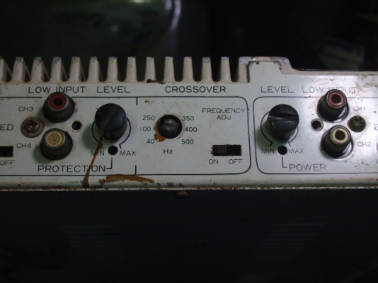 เพาเวอร์แอมป์ ตามสภาพครับ เพาเวอร์แอมป์ ตามสภาพครับ