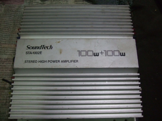 เพาเวอร์แอมป์ ตามสภาพครับ เพาเวอร์แอมป์ ตามสภาพครับ