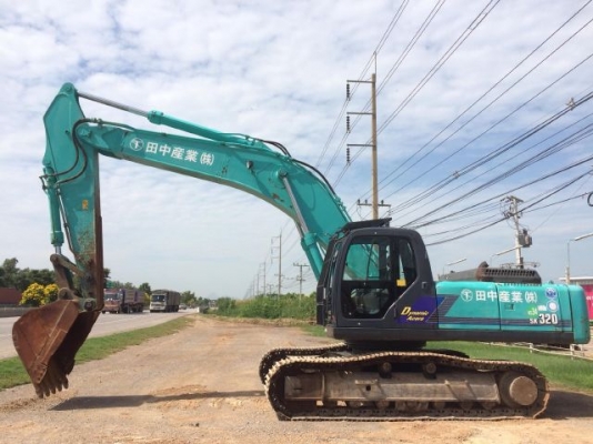 ขายรถแบคโฮ KOBELCO SK320 MARK 6 YN09 ปี2006 รถนอกนำเข้าจากญี่ปุ่น สภาพสวยพร้อมใช้ มีVDOการทำงานครับ