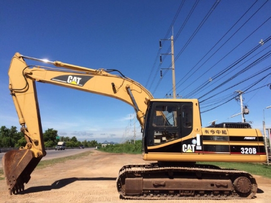 ขายรถแบคโฮ CAT 320B รถนอกนำเข้าเองจากญี่ปุ่น สภาพสวยพร้อมใช้งาน มีVDOการทำงานครับ