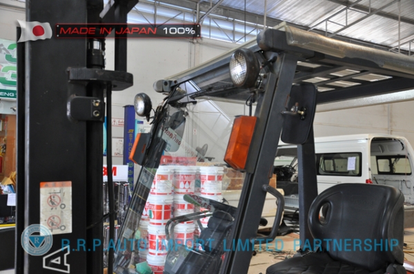 ขายรถโฟล์คลิฟท์มือสอง TOYOTA รุ่น 6FG14-15304 ราคา 155,000 บาท  นำเข้าจากประเทศญี่ปุ่น 100\% ไม่เคยใช้งานในไทย